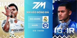 Kèo bóng đá Real Madrid vs Alavés hôm nay ngày 22/04/2026 - La Liga